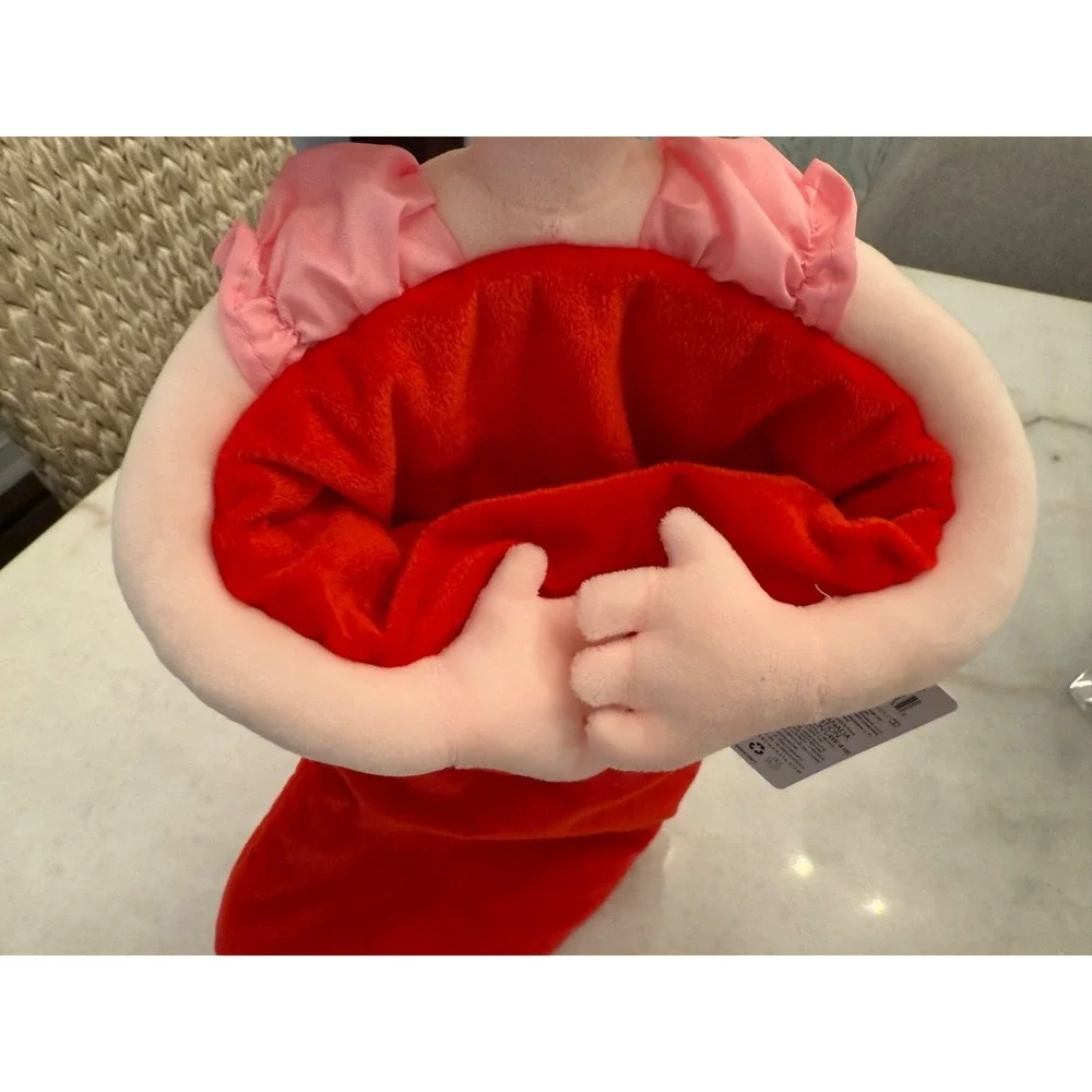 ENESCO The Grinch Collection Cindy Lou Who Plush Stocking NEW RARE FIND SO CUTE